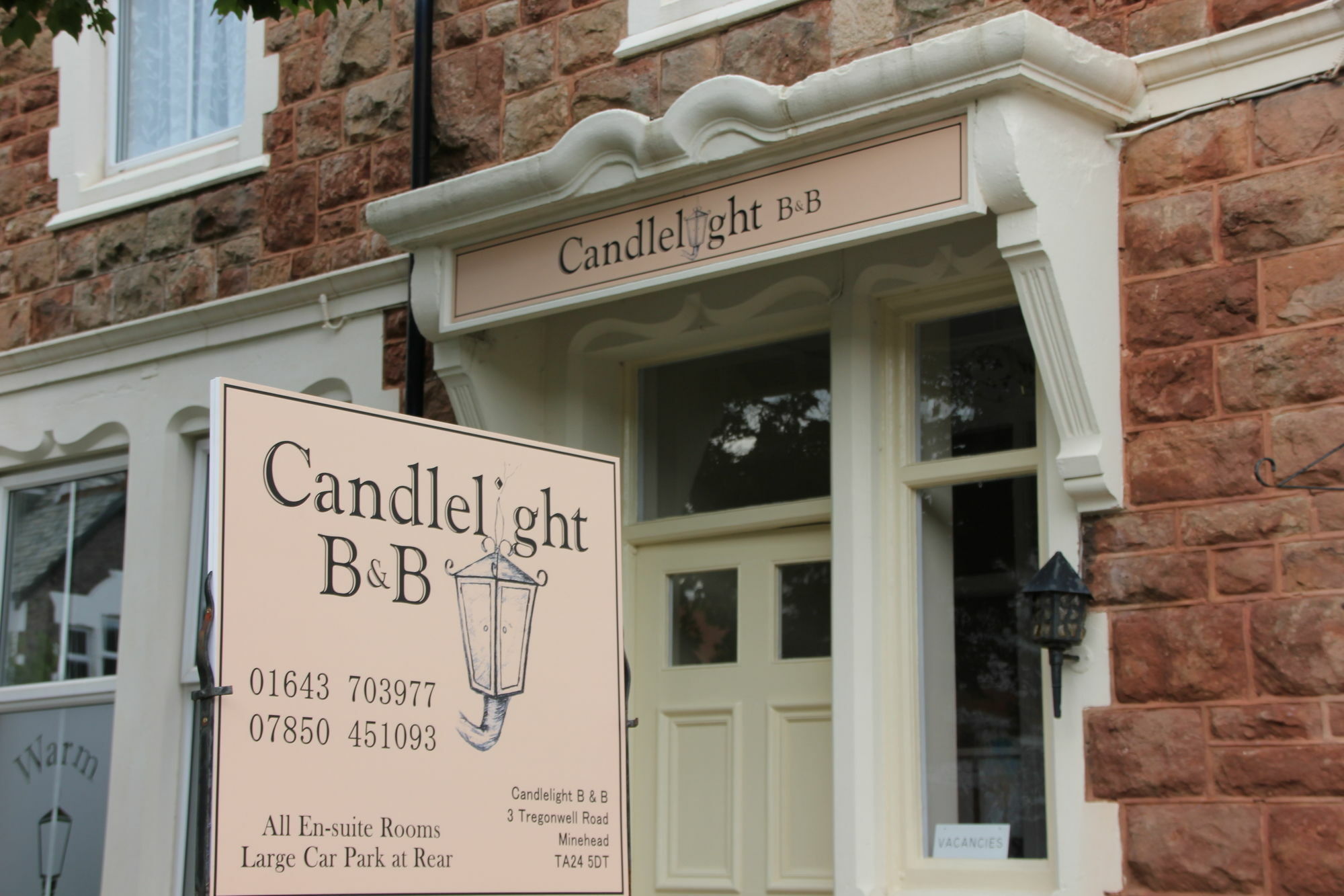 Candlelight B&B Minehead Eksteriør bilde